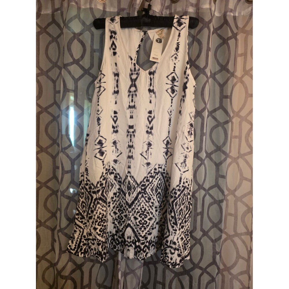 No-brand Women's Black and White Casual-dresses